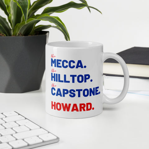 "Howard Is" White Glossy Mug