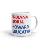 Indiana Born Howard White Glossy Mug