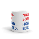 Nigeria Born Howard White Glossy Mug