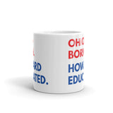 Ohio Born Howard White Glossy Mug