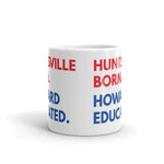 Huntsville Born Howard White Glossy Mug