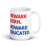 Newark Born Howard White Glossy Mug