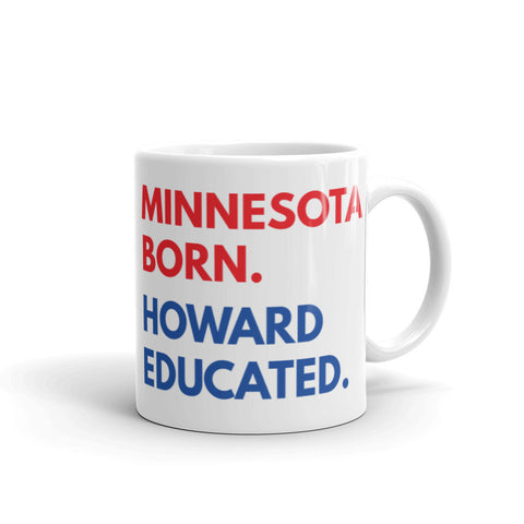 Minnesota Born Howard White Glossy Mug