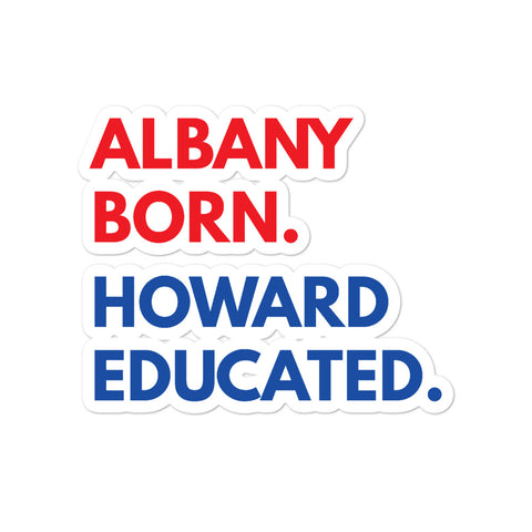 Albany Born Howard Kiss Cut Stickers