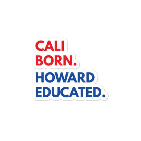 Cali Born Howard Kiss Cut Stickers