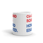 Oakland Born Howard White Glossy Mug