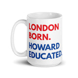 London Born Howard White Glossy Mug