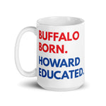 Buffalo Born Howard White Glossy Mug