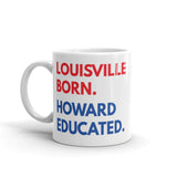 Louisville Born Howard White Glossy Mug