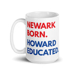 Newark Born Howard White Glossy Mug