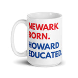 Newark Born Howard White Glossy Mug