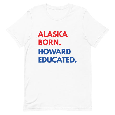 Alaska Born Howard Short Sleeve Unisex Tee