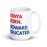 Kenya Born Howard White Glossy Mug