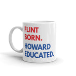 Flint Born Howard White Glossy Mug