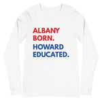 Albany Born Howard Long Sleeve Unisex Tee