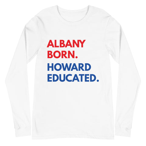 Albany Born Howard Long Sleeve Unisex Tee