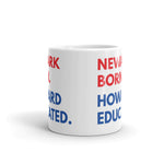 Newark Born Howard White Glossy Mug