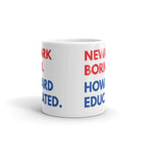 Newark Born Howard White Glossy Mug