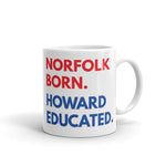 Norfolk Born Howard White Glossy Mug