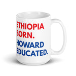 Ethiopia Born Howard White Glossy Mug