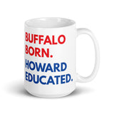 Buffalo Born Howard White Glossy Mug