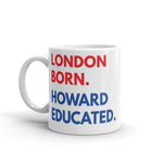 London Born Howard White Glossy Mug