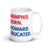 Memphis Born Howard White Glossy Mug.