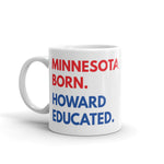 Minnesota Born Howard White Glossy Mug