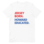 Jersey Born Howard Short Sleeve Unisex Tee