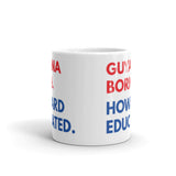 Guyana Born Howard White Glossy Mug