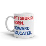 Pittsburgh Born Howard White Glossy Mug