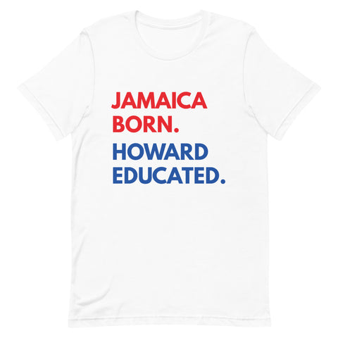 Jamaica Born Howard Short Sleeve Unisex Tee