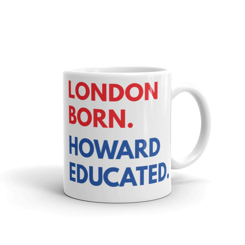 London Born Howard White Glossy Mug