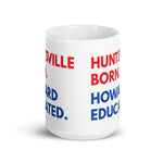 Huntsville Born Howard White Glossy Mug