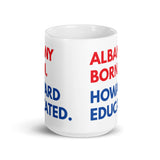 Albany Born Howard White Glossy Mug