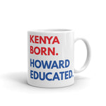 Kenya Born Howard White Glossy Mug