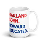 Oakland Born Howard White Glossy Mug