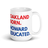 Oakland Born Howard White Glossy Mug