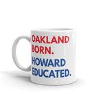 Oakland Born Howard White Glossy Mug