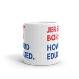 Jersey Born Howard White Glossy Mug