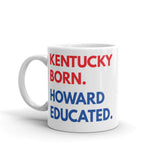 Kentucky Born Howard White Glossy Mug