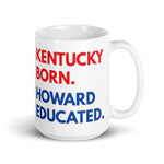 Kentucky Born Howard White Glossy Mug