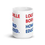 Louisville Born Howard White Glossy Mug