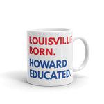 Louisville Born Howard White Glossy Mug