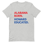 Alabama Born Howard Short Sleeve Unisex Tee