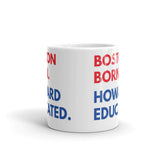 Boston Born Howard White Glossy Mug