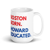 Boston Born Howard White Glossy Mug