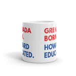 Grenada Born Howard White Glossy Mug