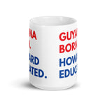 Guyana Born Howard White Glossy Mug