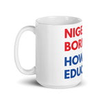 Nigeria Born Howard White Glossy Mug